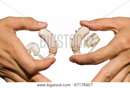 Pair Of Hearing Aids
