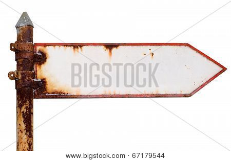 Rusty Signpost