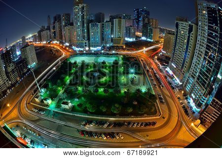 Sharjah in Night