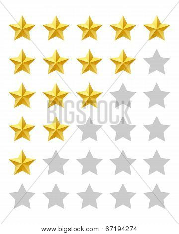 Five Stars Rating
