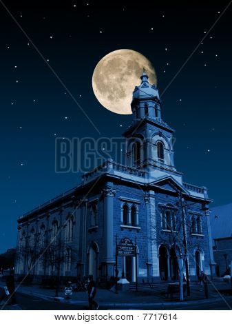 Iglesia de noche