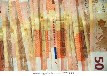 euro bankovky