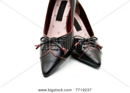 Sapatos de couro