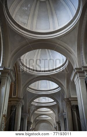 Aisle in the Palermo Cathedral