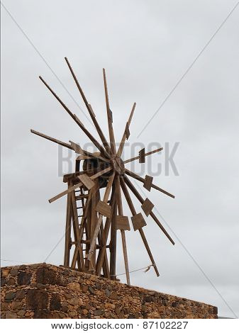 The wooden mill of Valles de Ortega