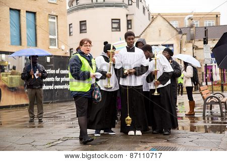 palm sunday procession