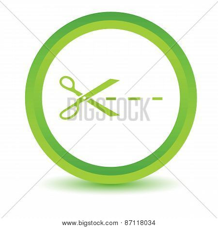 Green Cut icon
