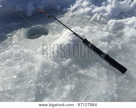 ice fishing