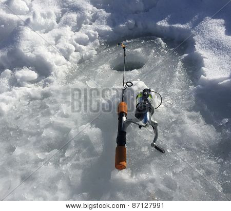 ice fishing