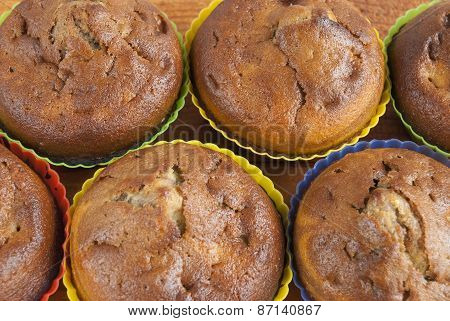 Delicious Little Cakes On The Table