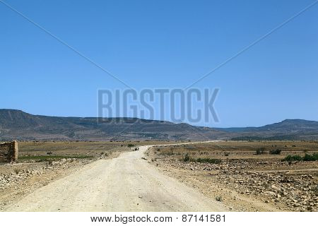 A Road In Africa.