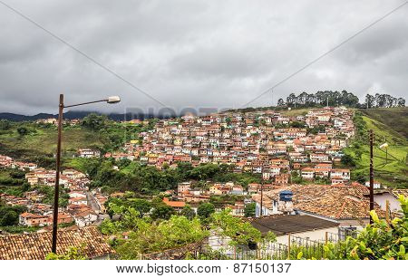 Ouro Preto in Minas Gerais, Brazil