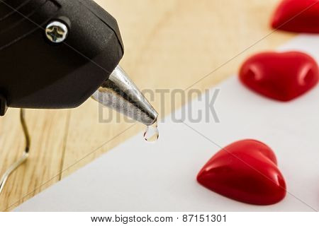 Electric Hot Glue Gun .