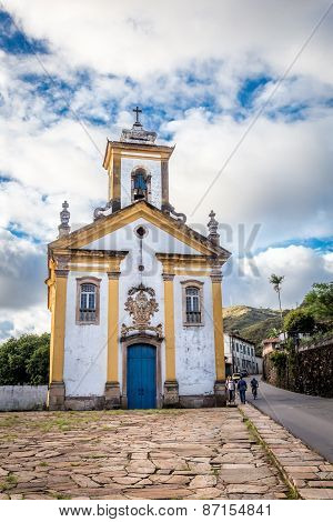 View of a church, ouro preto,brazil
