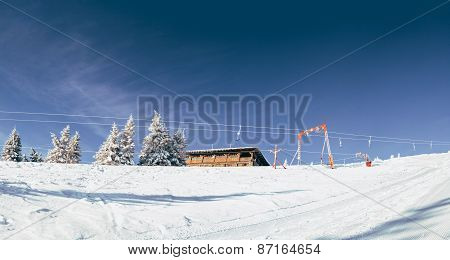 Morning In Carpathian Mountains. Dragobrat Bugel