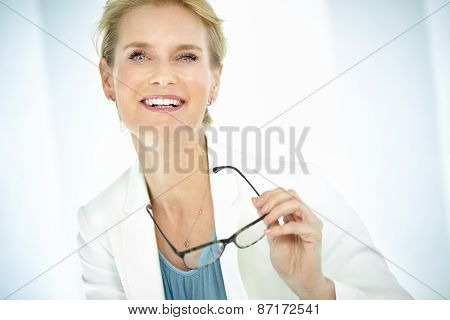 Woman With Glasses