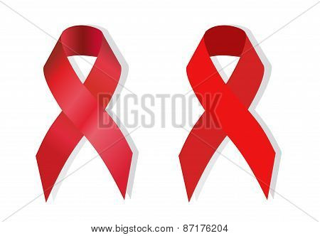 Red Awareness  Ribbon