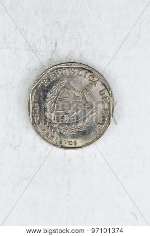 5 Cent Repubic De Cuba Coin