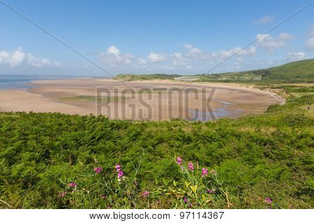 Broughton Bay beach The Gower South Wales UK near Rhossili