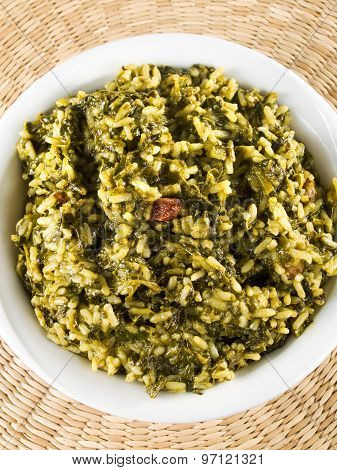 Risotto With Spinach