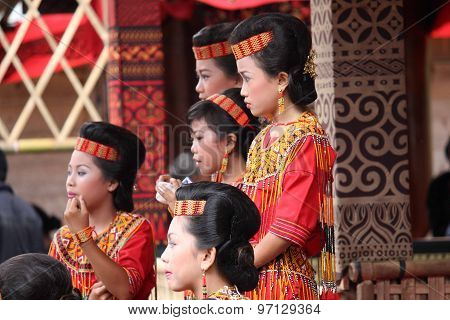 Group Of Indonesian Girl