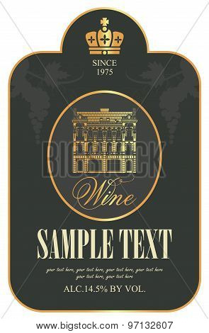 Wine label