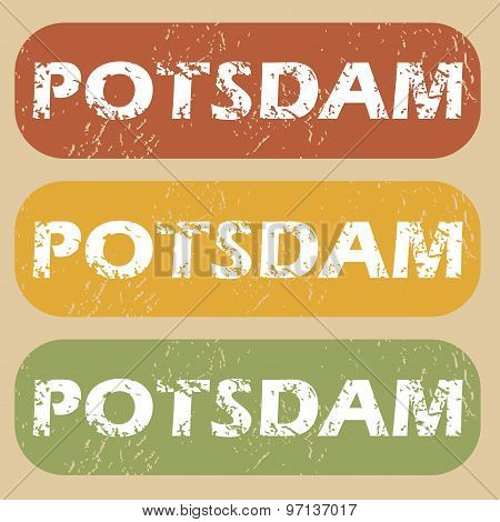 Vintage Potsdam stamp set
