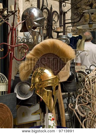 Lago de Garda, malcesine, tienda de chatarra