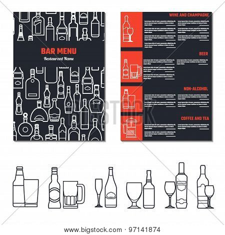 Drinks Menu Template