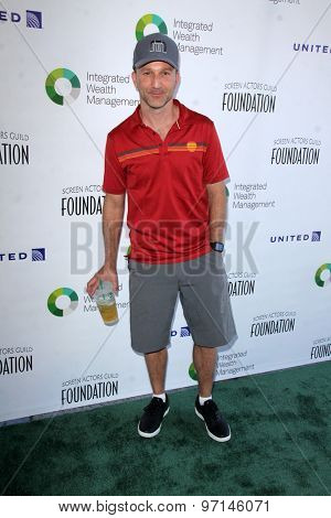 LOS ANGELES - JUN 8:  Breckin Meyer at the SAG Foundations 30TH Anniversary LA Golf Classi at the Lakeside Golf Club on June 8, 2015 in Toluca Lake, CA
