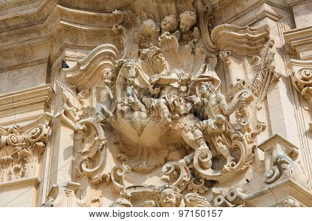 Basilica Of Saint Martin In Martina Franca, Italy