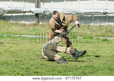 Demonstration performances of special troops