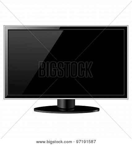 Black Lcd Tv