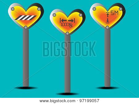 Traffic Sign Heart