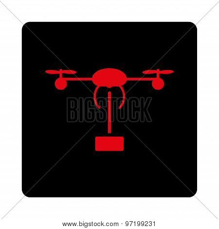 Copter shipment icon