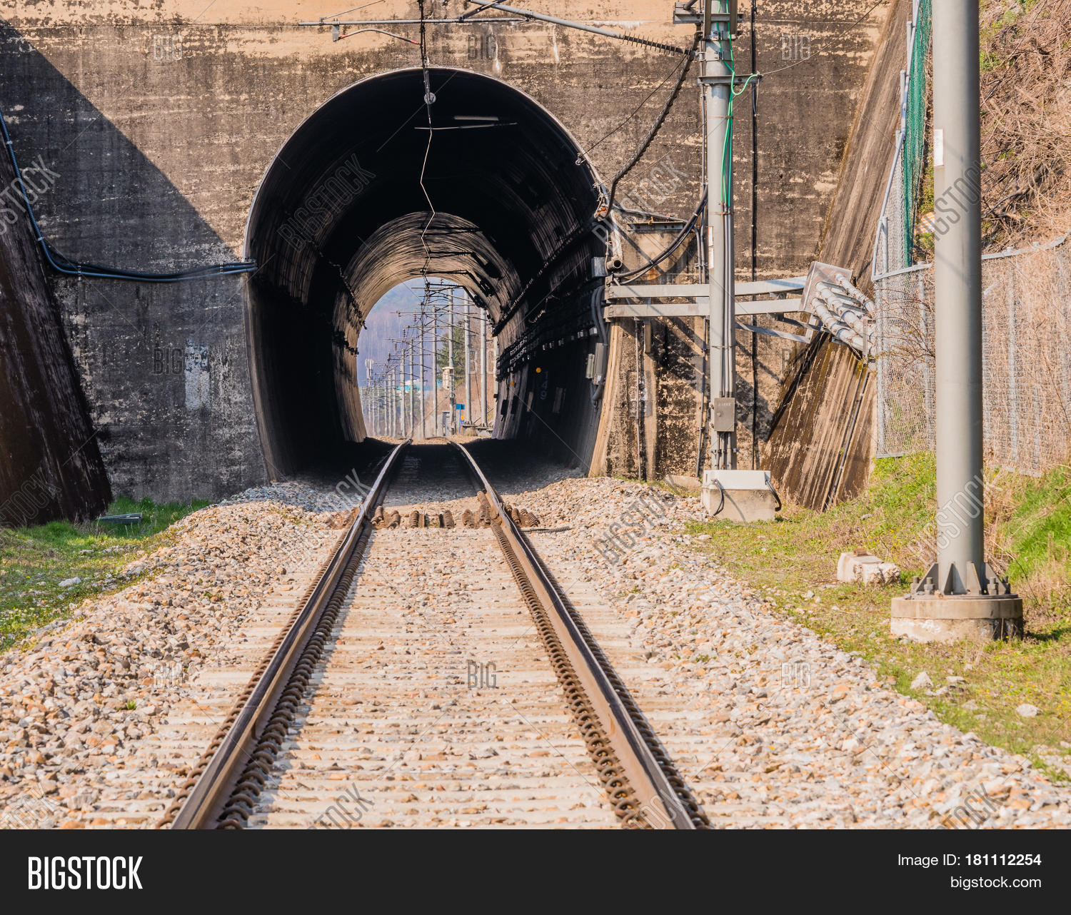 Closeup Train Tunnel Image & Photo (Free Trial) Bigstock
