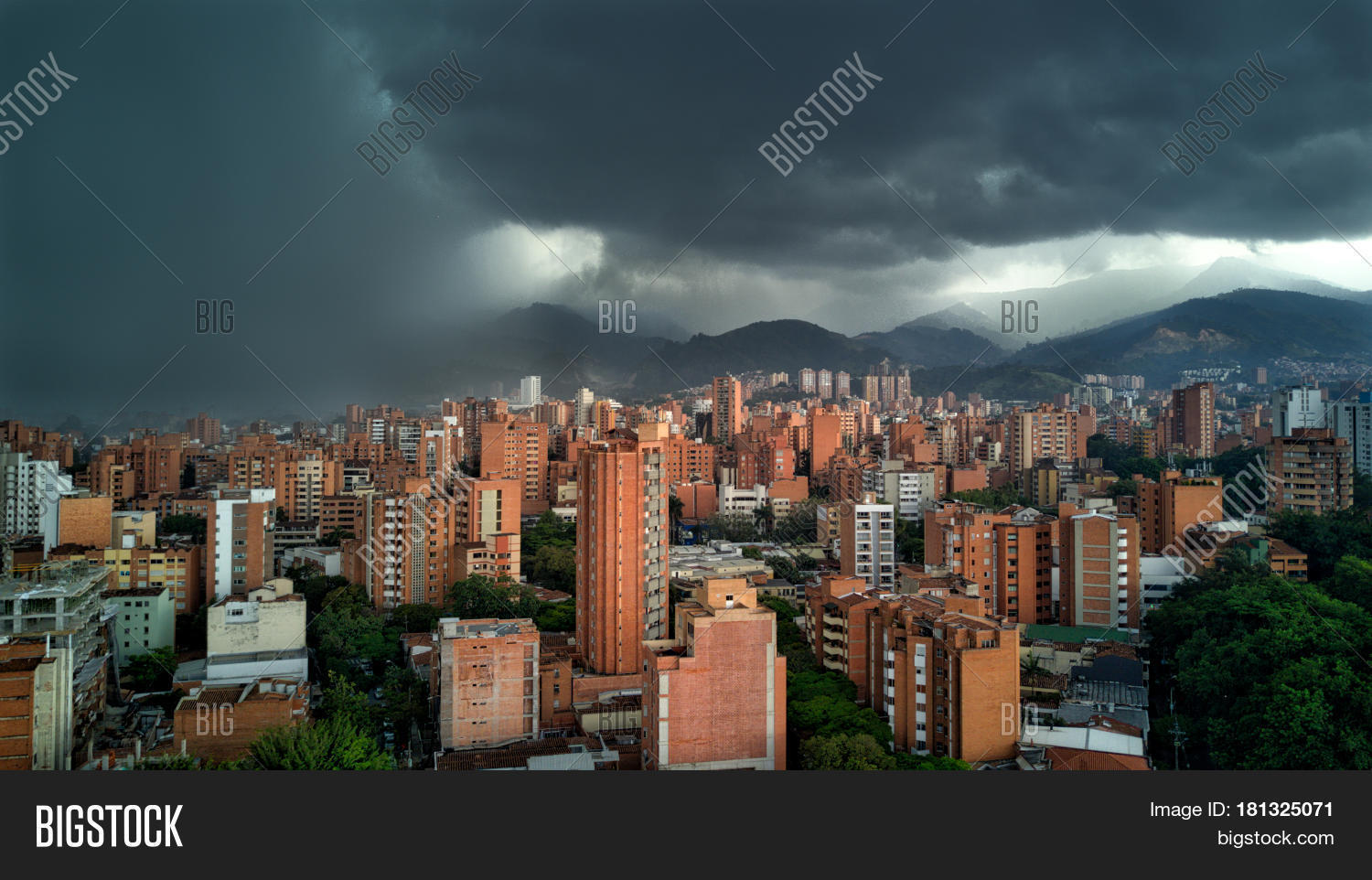 Medellin Colombia Rain Image & Photo (Free Trial) Bigstock