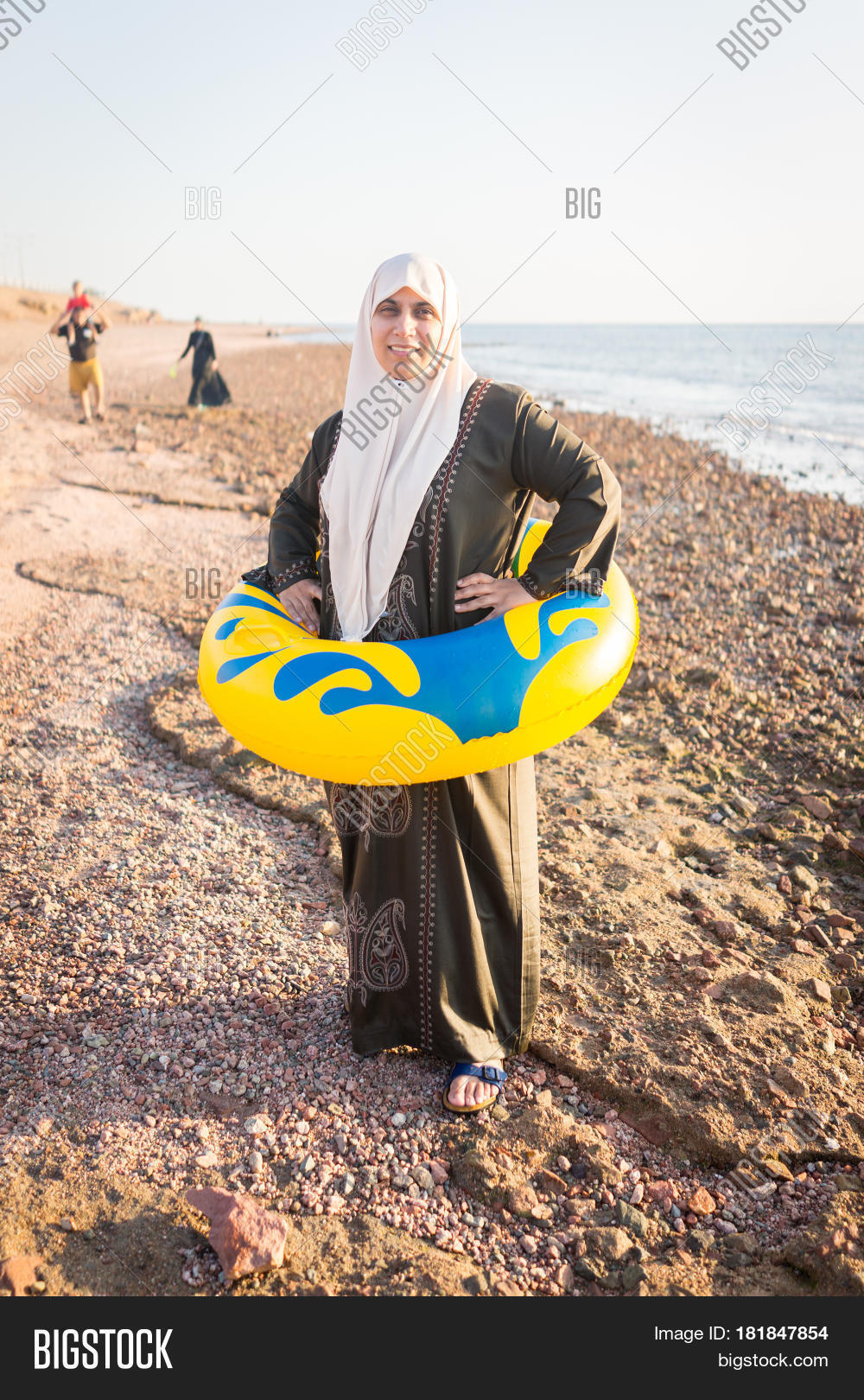 arab beach girl 