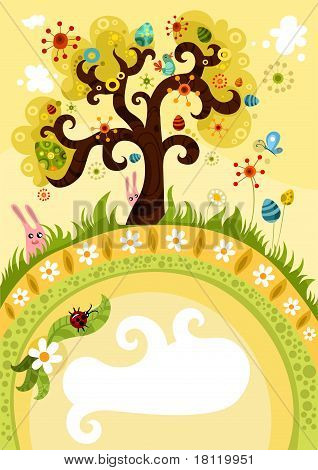 biglietto di buona Pasqua