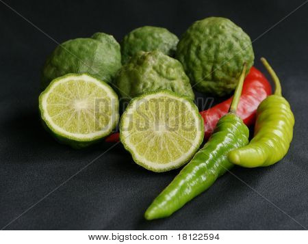 Cítricos y chiles