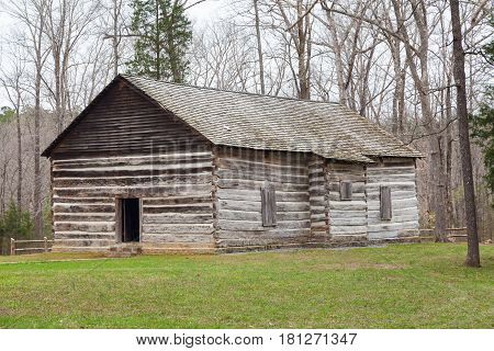 Old Mulkey Meetinghouse State Historic Site in Kentucky