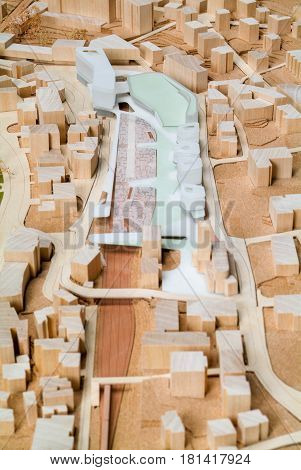 Site Surrounding Model For Architectural Presentation