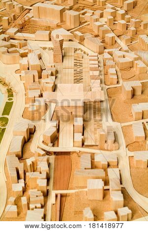 Site Surrounding Model For Architectural Presentation