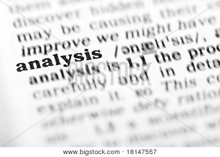 Analyse (ordbog-projektet)
