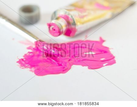 colorful waterl paint for drawing and painting