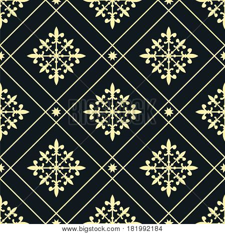 Dark pattern vintage. For the textile industry, paper or website.