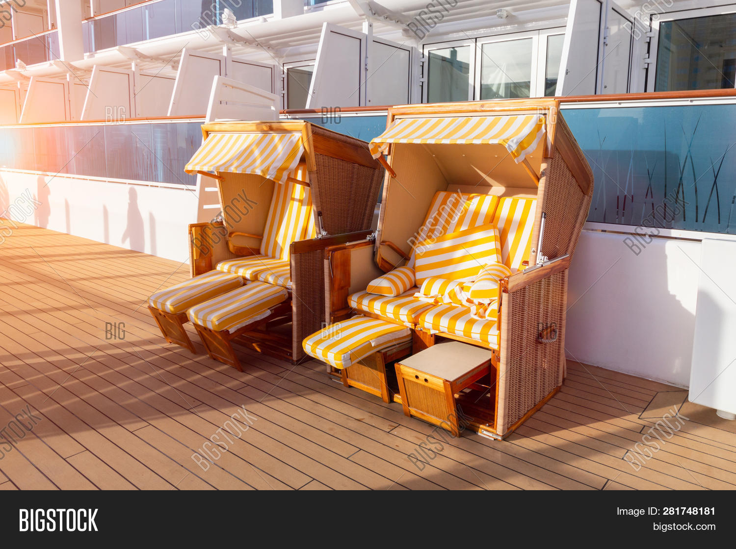 Roofed Wicker Beach Image & Photo (Free Trial) Bigstock