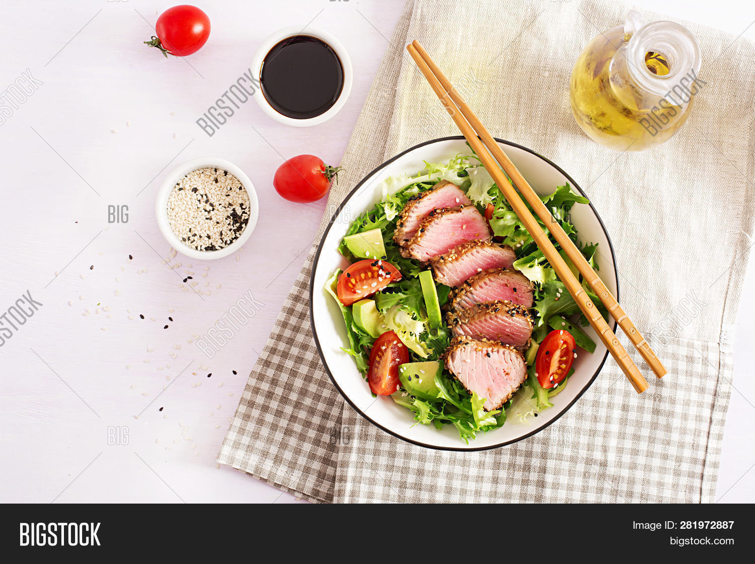 Tuna Salad. Japanese Image & Photo (Free Trial) Bigstock