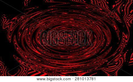 Hypnosis Swirl Psychedelic Art . Graphic Trendy Syntwave Swirl Background.