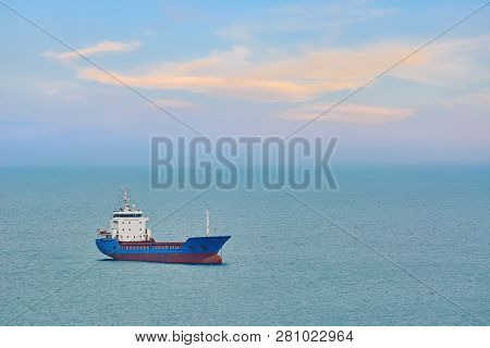 General Cargo Ship In The Black Sea